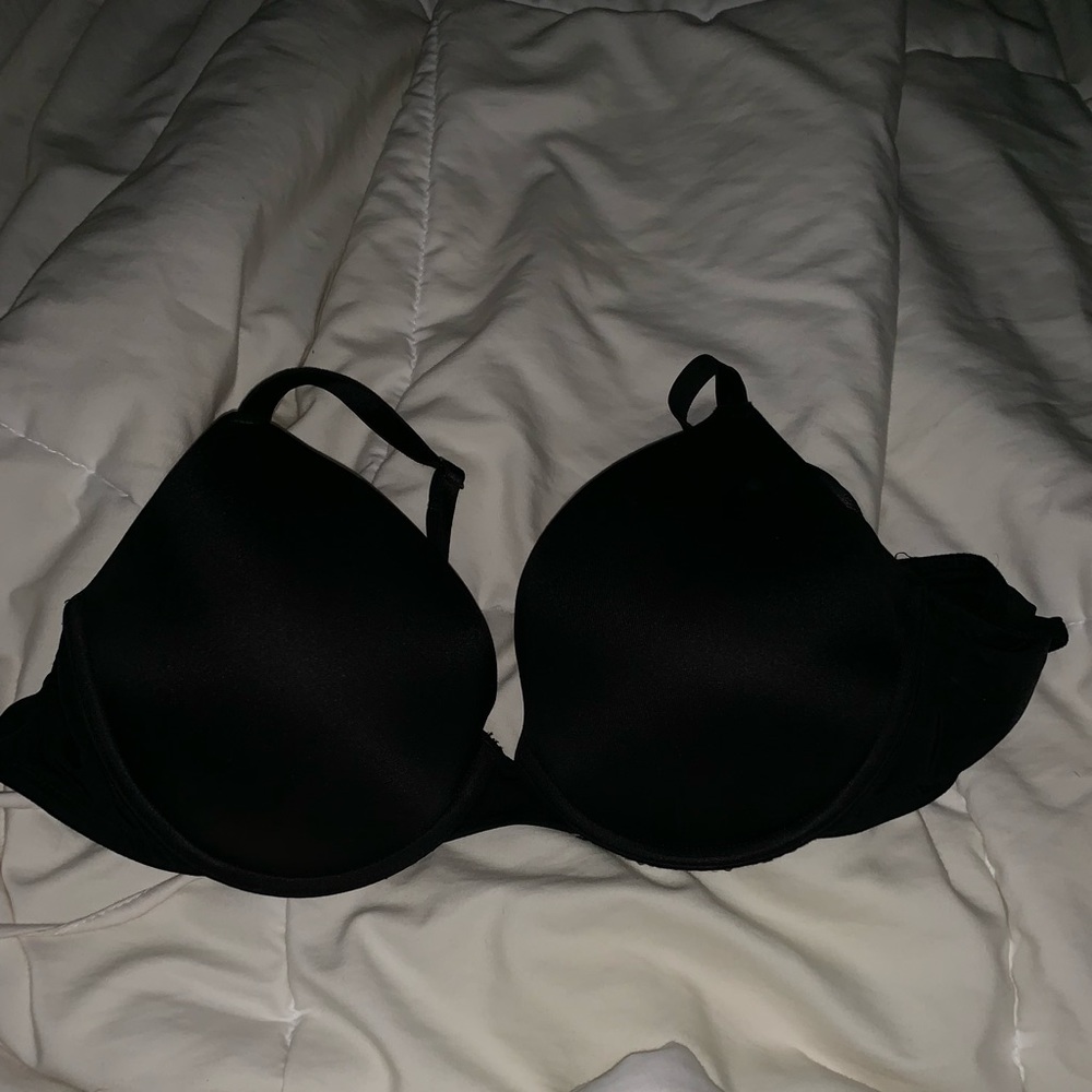 Pink push up bra
